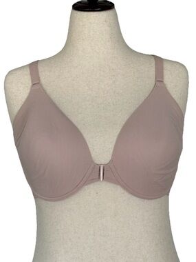 Natori Nude T-Shirt Bra 36G Lace Racerback